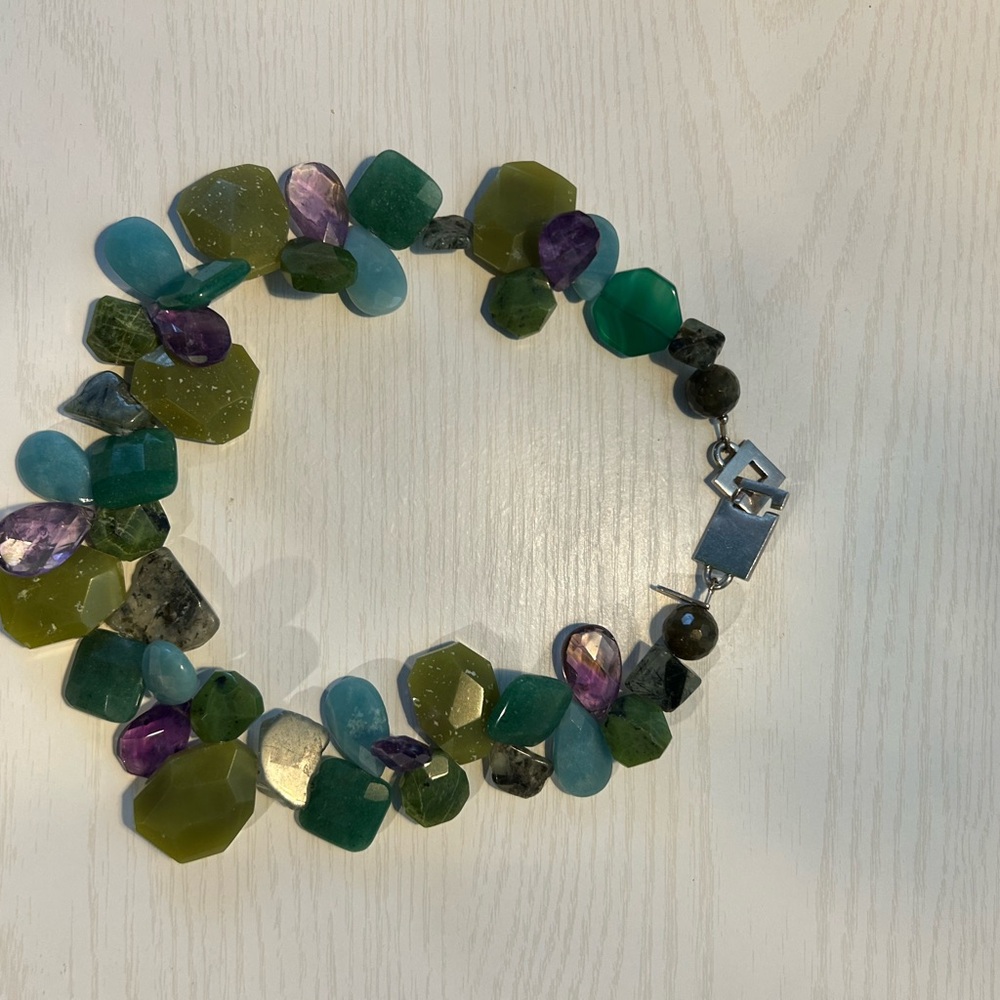 Multicolor Gemstone Necklace